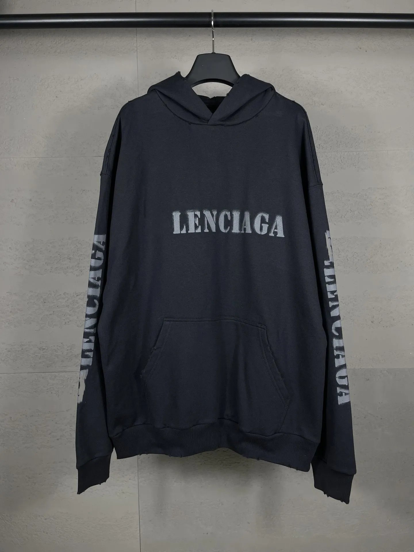 Balenciaga Eiffel Tower Logo Hoodie photo 5