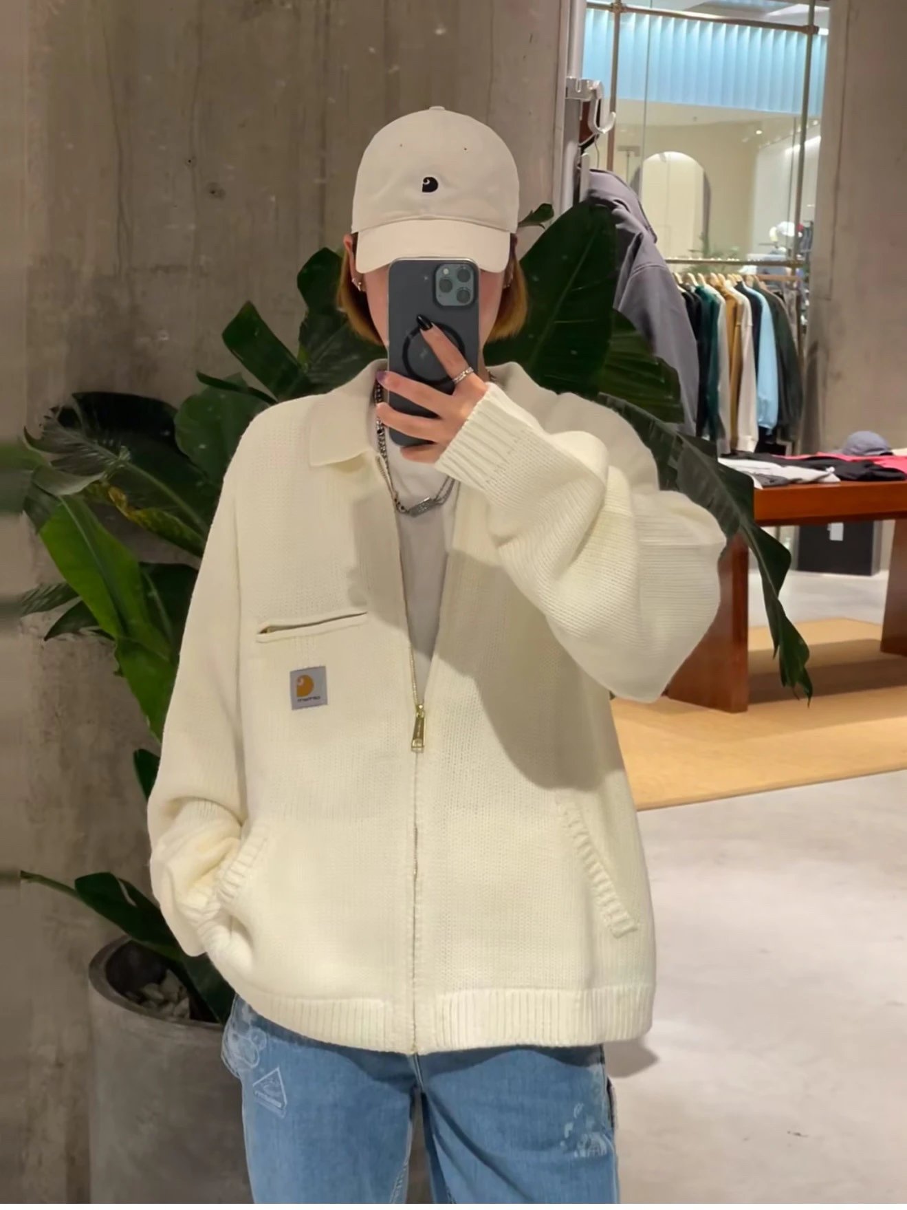 Carhartt WIP Knit Jacket Black Outerwear - 11