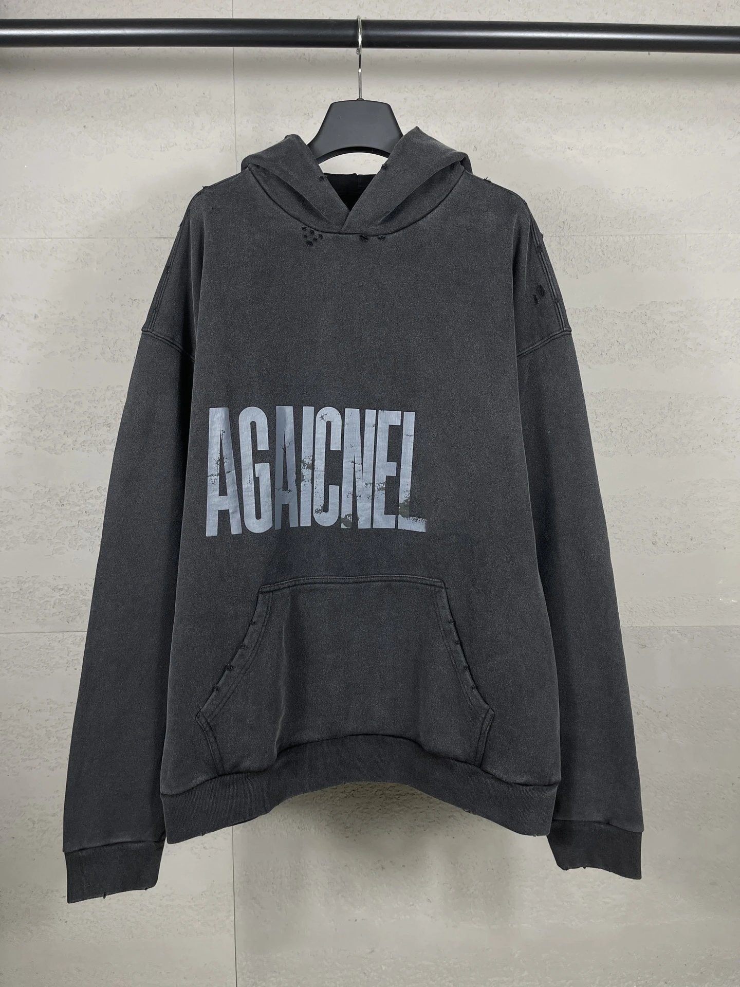 Balenciaga Eiffel Tower Logo Hoodie photo 2