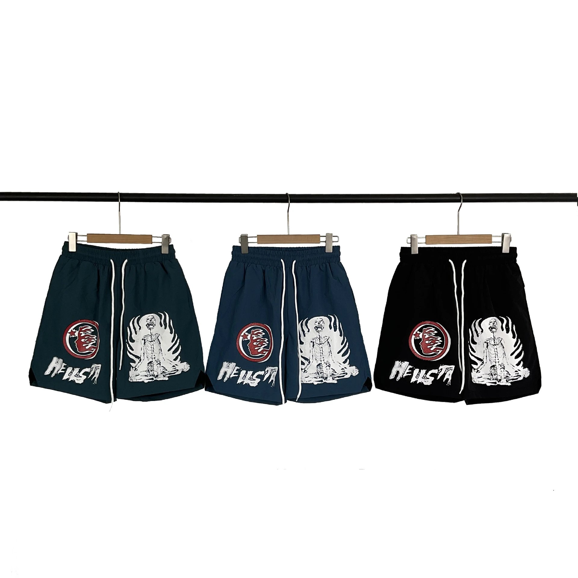 Hellstar Letter Print Shorts