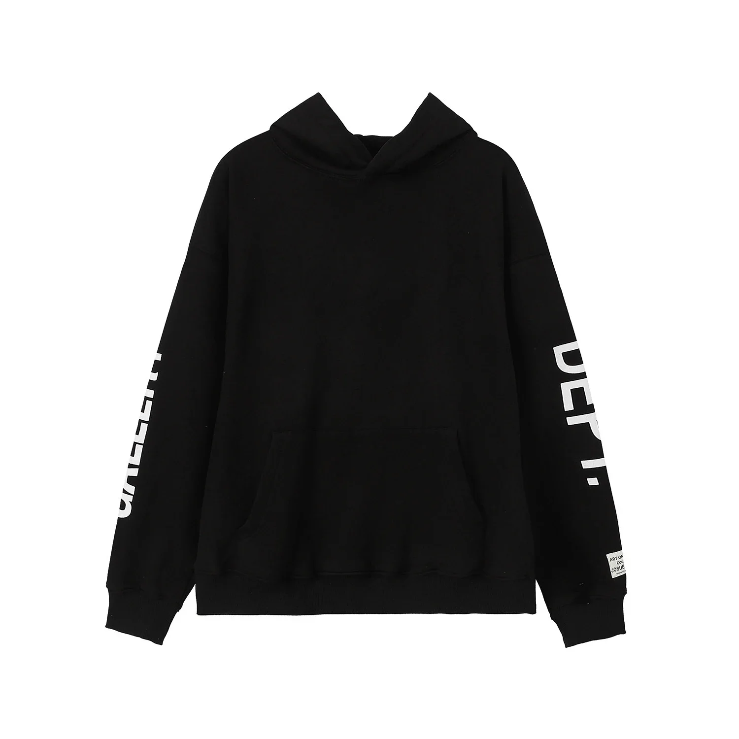 Retro distressed GD brain casual loose hooded sweatshirt for men and women with the same style hoodie product image