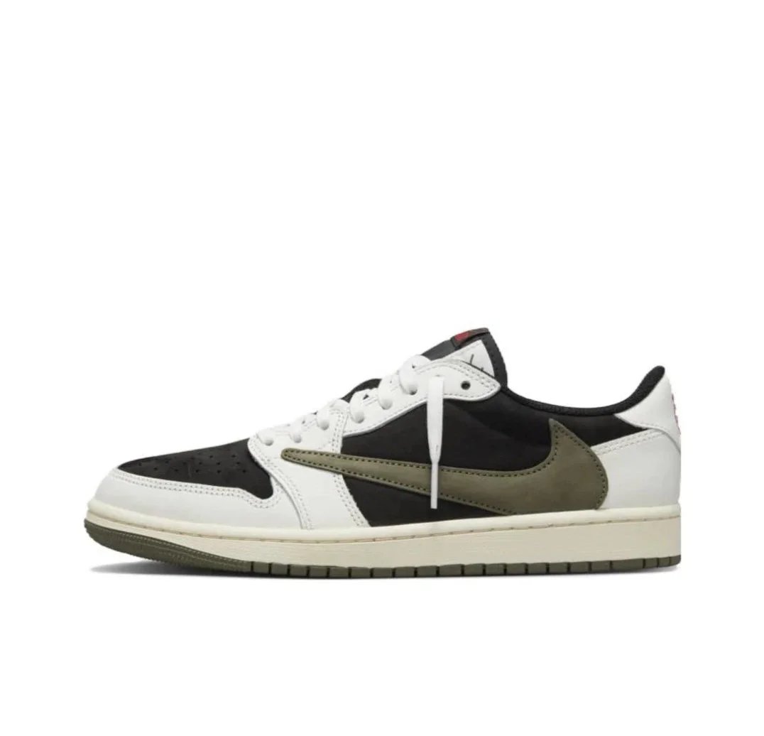 Nike Sneakers Air Jordan 1 low- and high-top — Barb 5.0 – Black, Green, and Olive