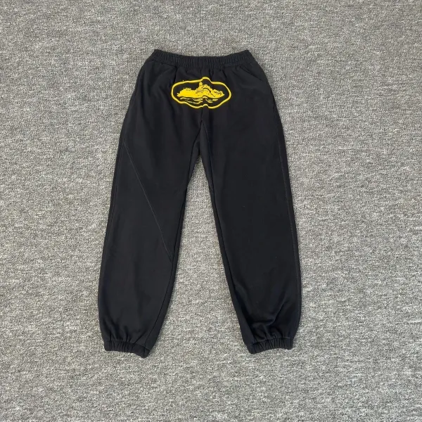 Off-White x Virgil Abloh 'Ship' Graphic Sweatpants Black - 1