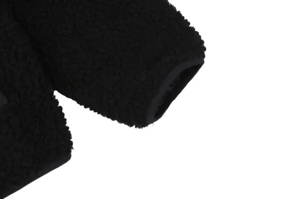 Carhartt WIP Cht 24Fw Small Logo Sherpa Fleece Jacket Black - 10