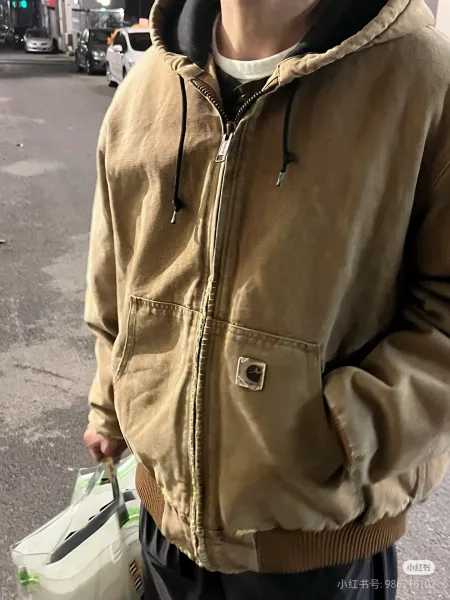 Carhartt Work In Progress Active Jacket Army Green Outerwear - 8