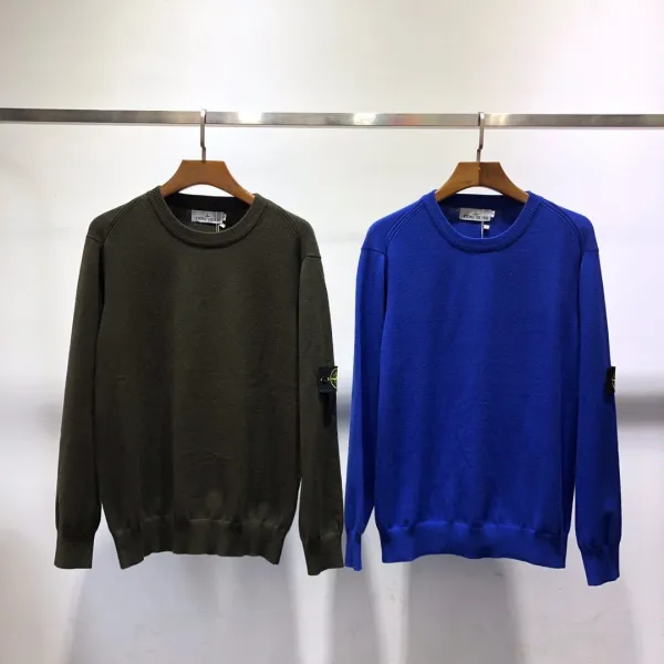 Stone Island Knit Sweater Black - 8