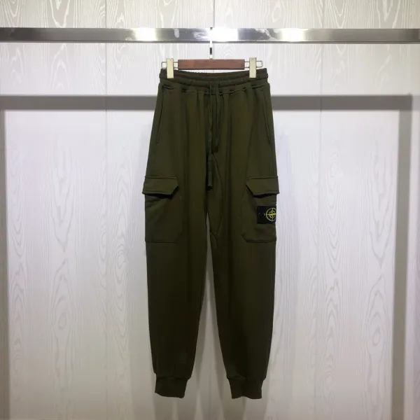 Stone Island Cargo Jogger Pants Army Green - 10