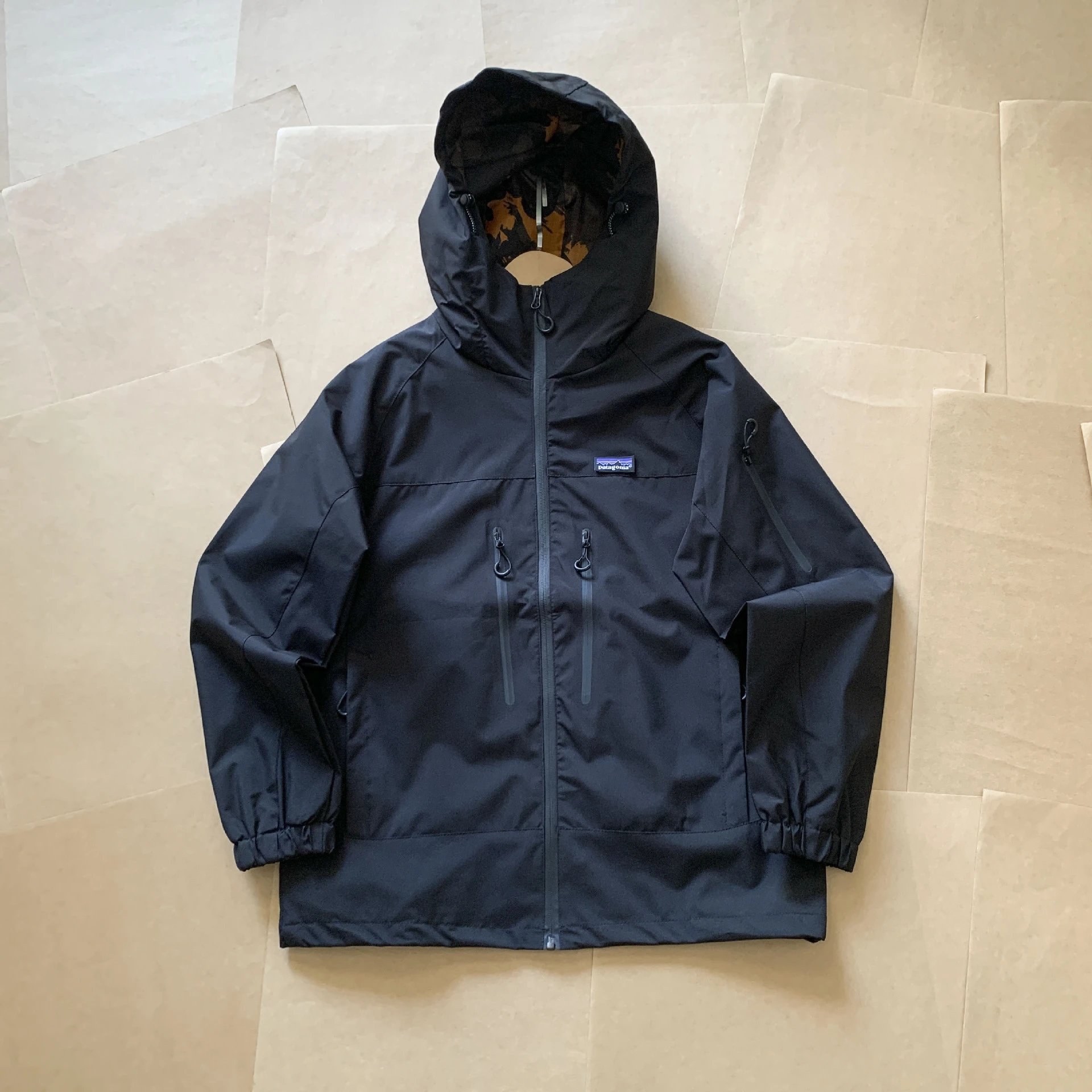 Pocket Zip Hood Casual Windbreaker Jacket photo 2