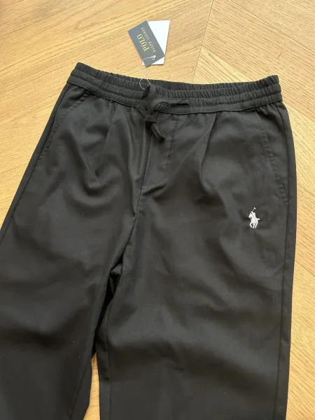 Polo Ralph Lauren Linen-Blend Jogger Pants Beige - 14