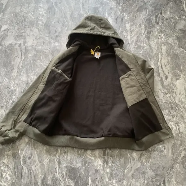 Carhartt Work In Progress Active Jacket Army Green Outerwear - 15