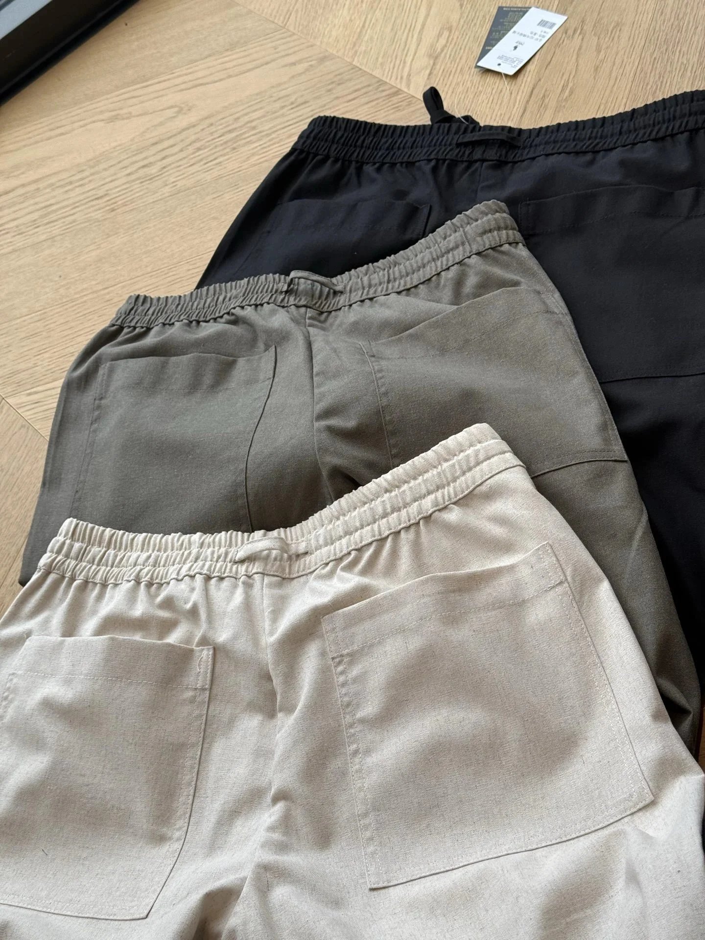 Polo Ralph Lauren Linen-Blend Jogger Pants Beige - 16