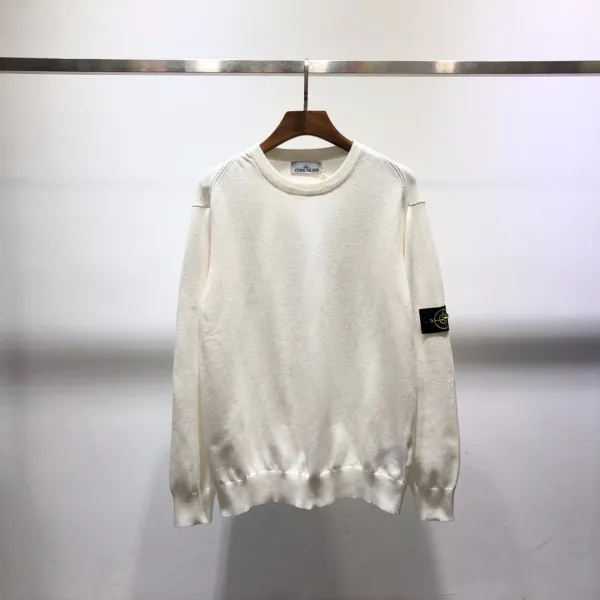 Stone Island Knit Sweater Black - 10