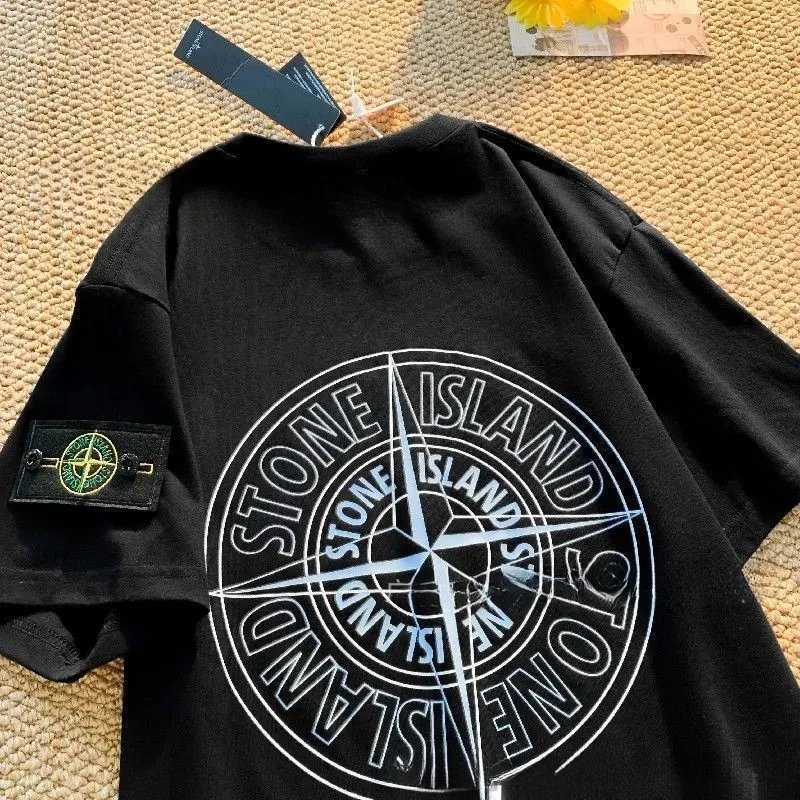 Compass Streetwear Print Short-Sleeve T-Shirt photo 8