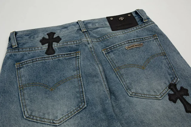 Unbranded Shorts Denim with Cross Appliqué product detail image 25