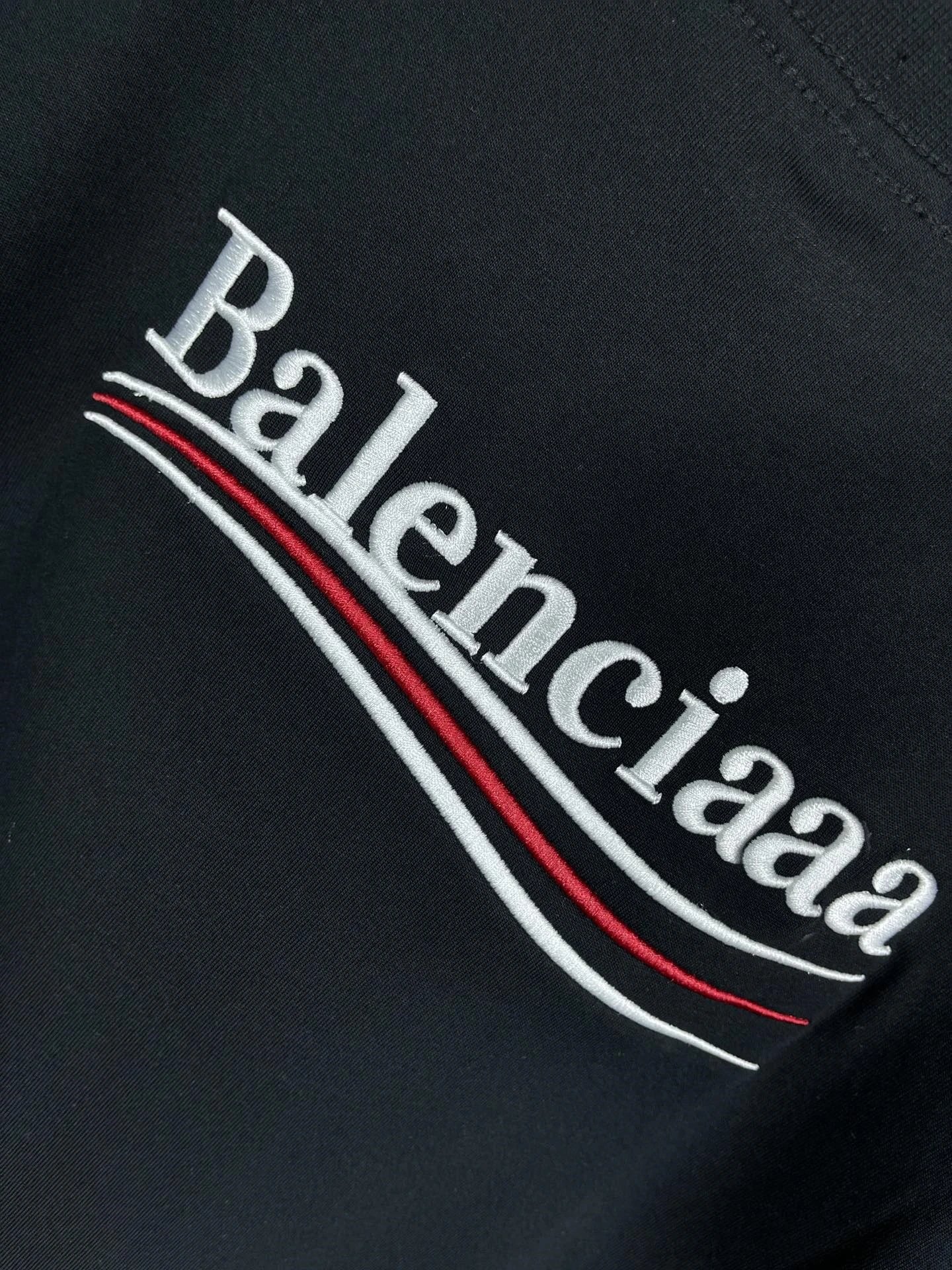 Balenciaga Logo Wave T-Shirt Khaki - 8