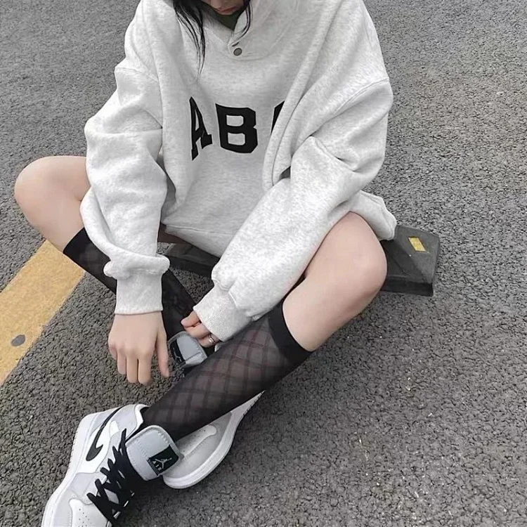 Trendy brand hooded sweatshirt plus velvet spring and autumn couples coat(pic44) Trendy brand hooded sweatshirt plus velvet spring and autumn couple's coat