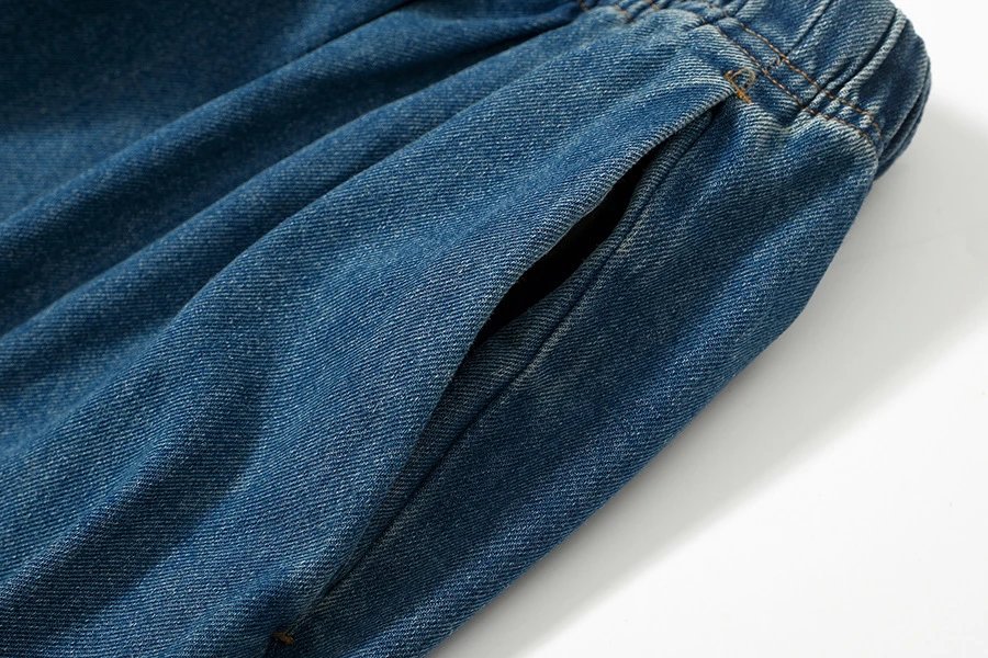 Off-White Industrial Denim Jogger Pants Blue - 23