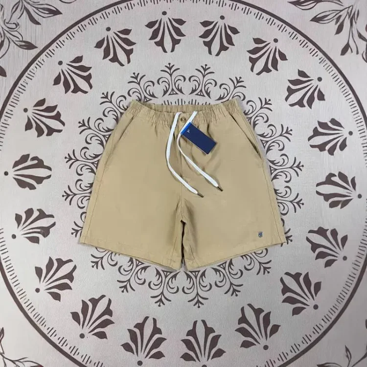 RL pony label pure cotton zipper summer loose wide-leg pants casual breathable elastic waist shorts(pic6) RL pony label pure cotton zipper summer loose wide-leg pants casual breathable elastic waist shorts