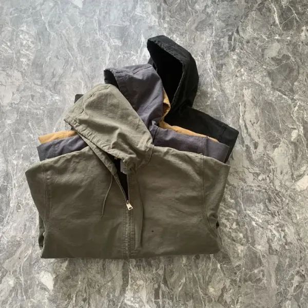 Carhartt Work In Progress Active Jacket Army Green Outerwear - 12