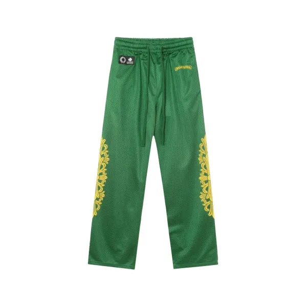 Corteiz Logo-Embroidered Heather Gray Sweatpants - 8