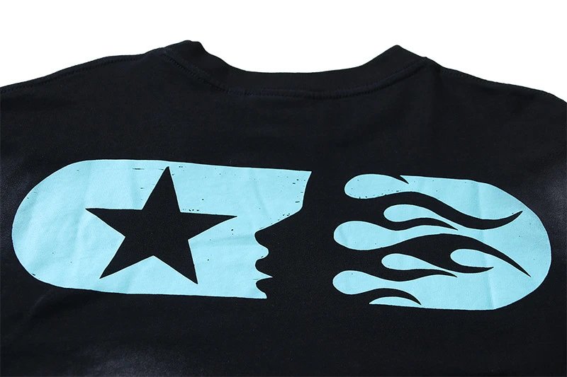 Hellstar Demon Skull Graphic Long-Sleeve T-Shirt Black - 2