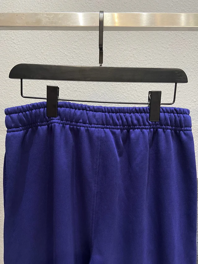 Unbranded Trousers Drawstring wide-leg with embroidered stripe detail product detail image 15
