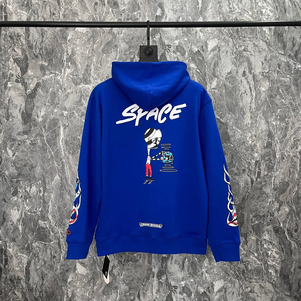 Chrome Hearts Hollywood Cross Hoodie Black and Red product detail 46 in Litbuy spreadsheet finds