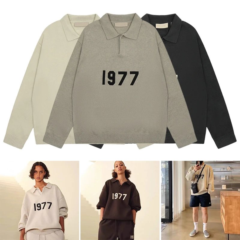 1977 Polo Collar Sweater