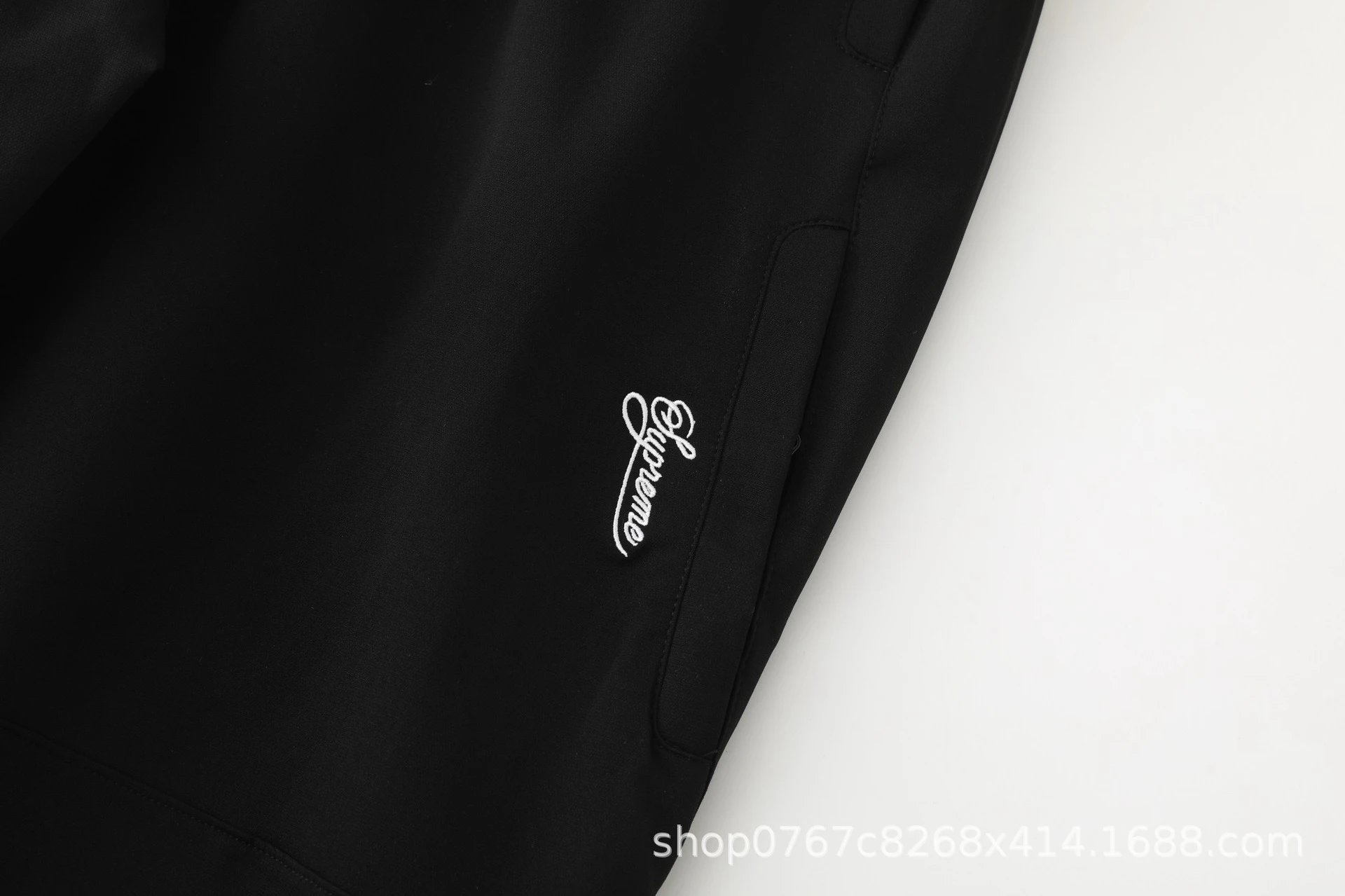 Nike x Supreme Windbreaker Black Jacket - 19