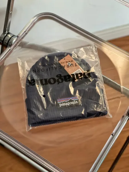 Patagonia Fisherman Beanie Navy Beanie - 1