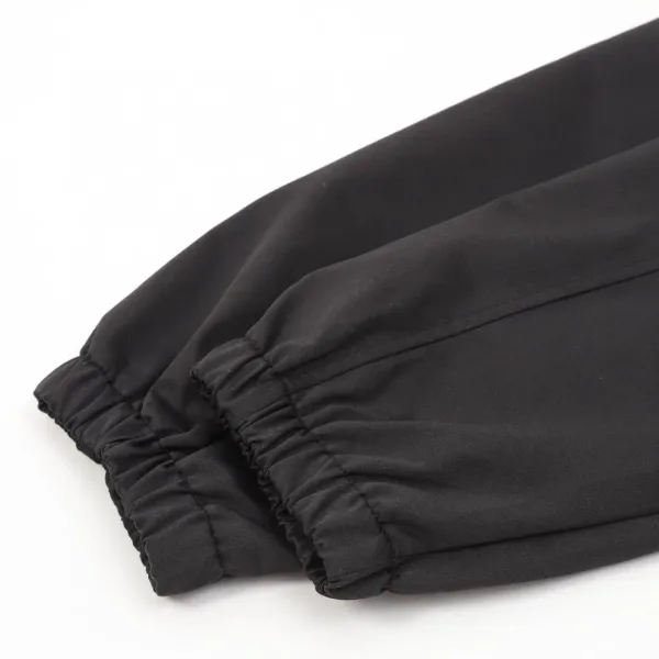 Louis Vuitton Reversible Fleece Collar Windbreaker Black Jacket - 11