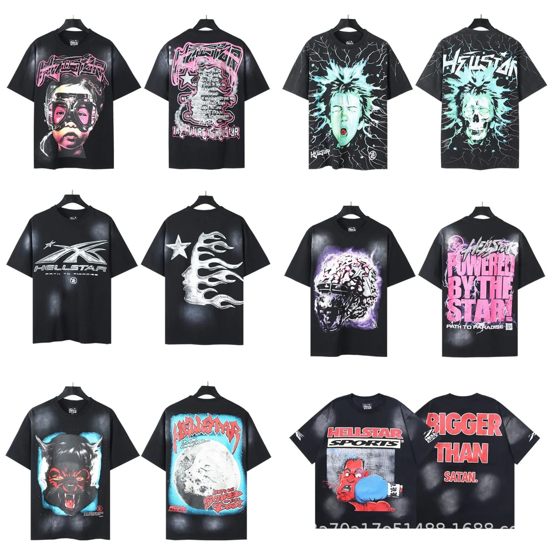 Hellstar Graphic T-Shirts [8 styles]