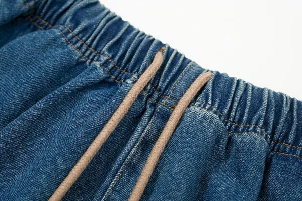 Off-White Industrial Denim Jogger Pants Blue - 17
