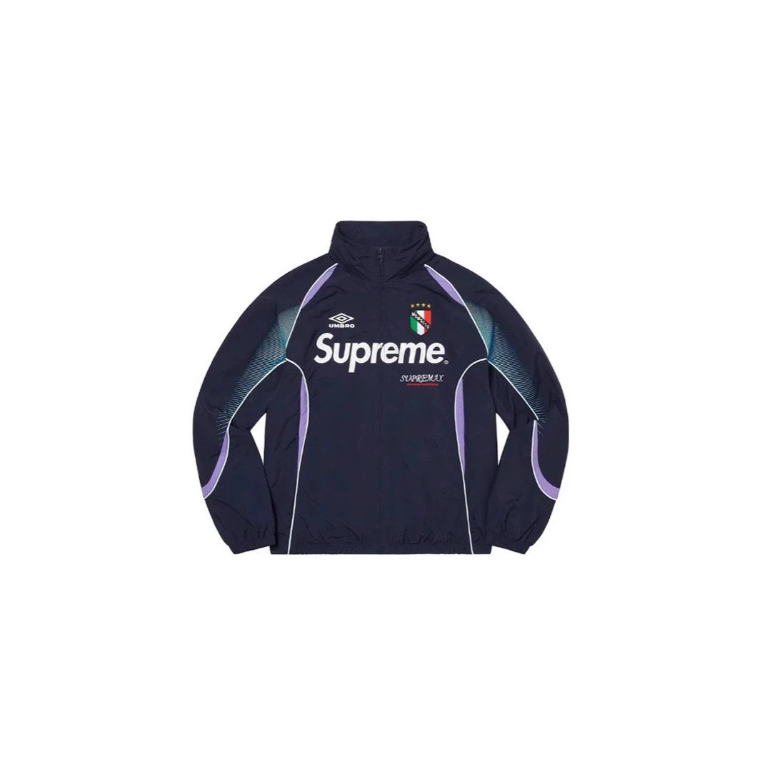 Supreme Umbro Black Soccer Track Jacket