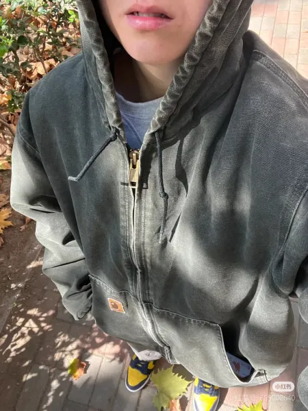 Carhartt Work In Progress Active Jacket Army Green Outerwear - 2
