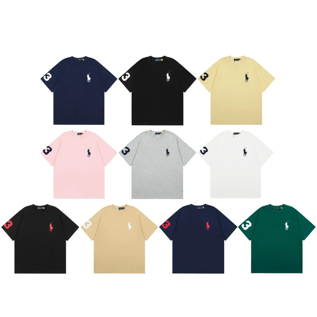Paul marque short sleeve solid color round neck casual half sleeve versatile style for men and women