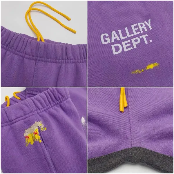 Gallery Dept. Paint-Splatter Sweatpants Blue - 8