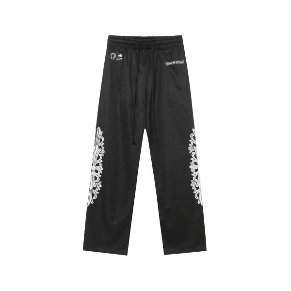 Corteiz Logo-Embroidered Heather Gray Sweatpants - 6