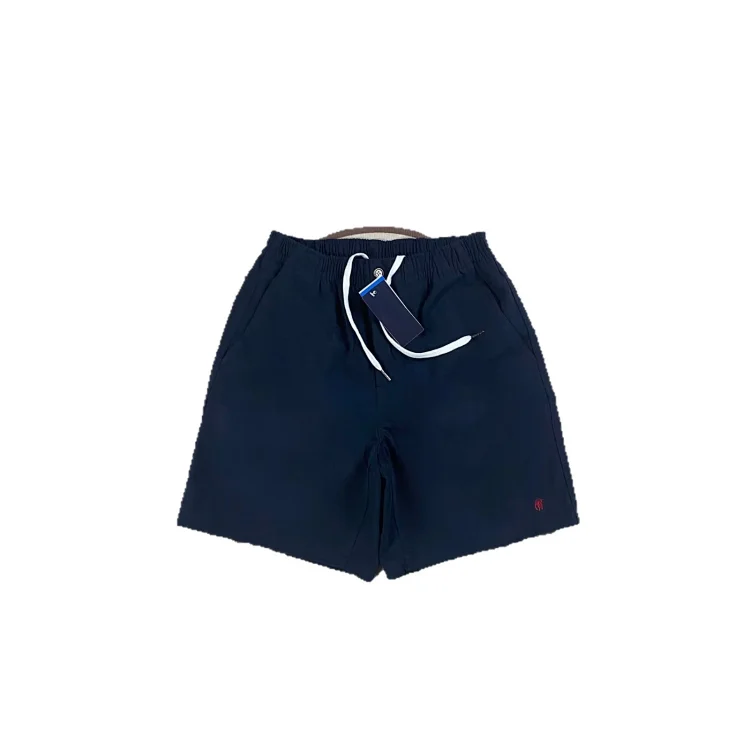 RL pony label pure cotton zipper summer loose wide-leg pants casual breathable elastic waist shorts(pic8) RL pony label pure cotton zipper summer loose wide-leg pants casual breathable elastic waist shorts