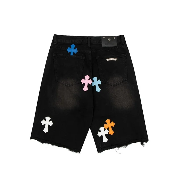 Unbranded Shorts Denim with Cross Appliqué product detail image 34