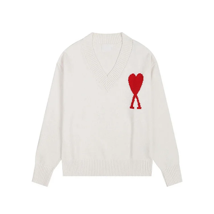 Love sweater for men and women striped youth heart casual pullover sweater(pic22) Love sweater for men and women striped youth heart casual pullover sweater