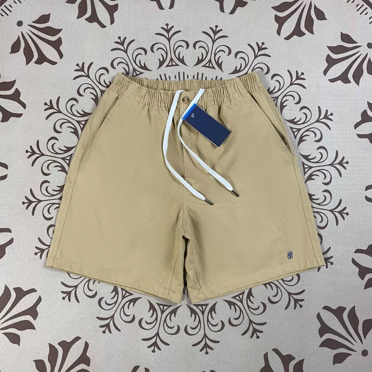 RL pony label pure cotton zipper summer loose wide-leg pants casual breathable elastic waist shorts(pic4) RL pony label pure cotton zipper summer loose wide-leg pants casual breathable elastic waist shorts
