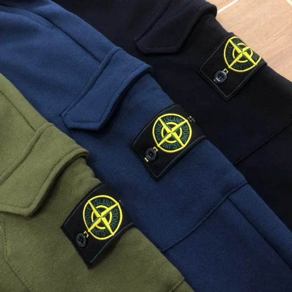 Stone Island Cargo Jogger Pants Army Green - 13