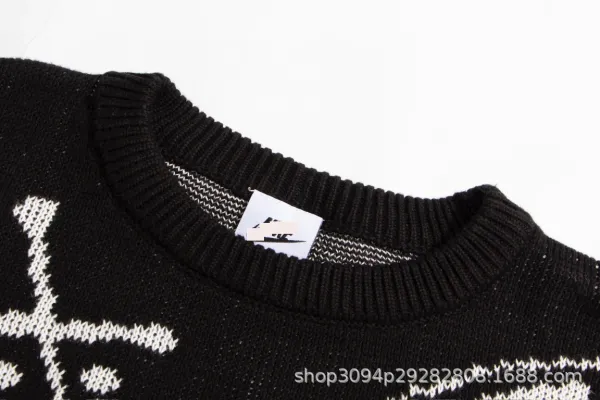 Design Oversized Plaid Knit Cardigan Multicolor - 31