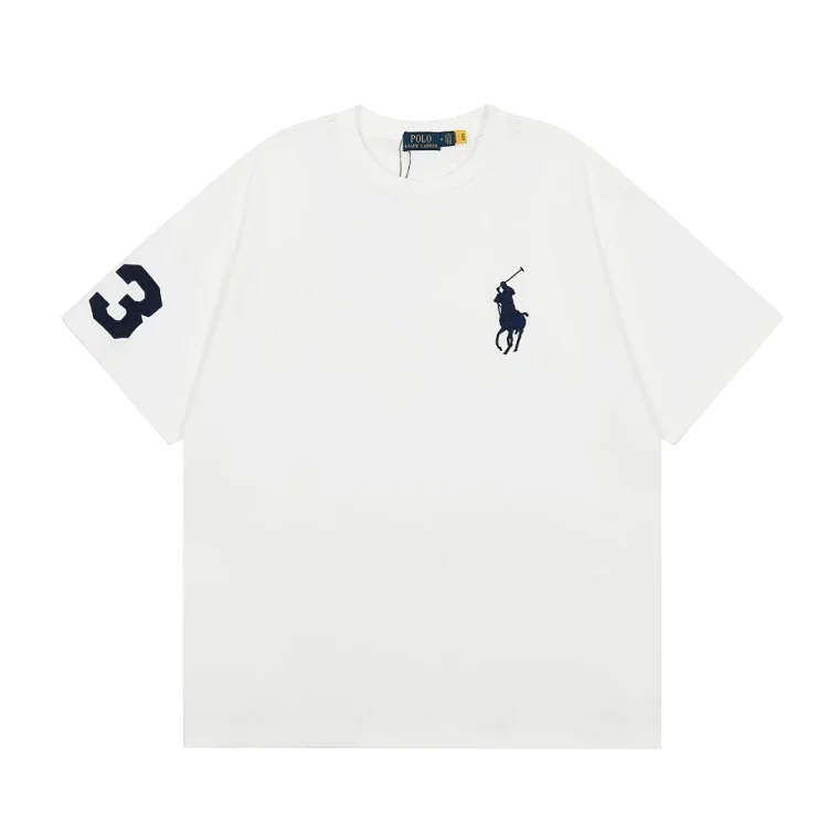 Paul marque short sleeve solid color round neck casual half sleeve versatile style for men and women(pic6) Paul marque short sleeve solid color round neck casual half sleeve versatile style for men and women