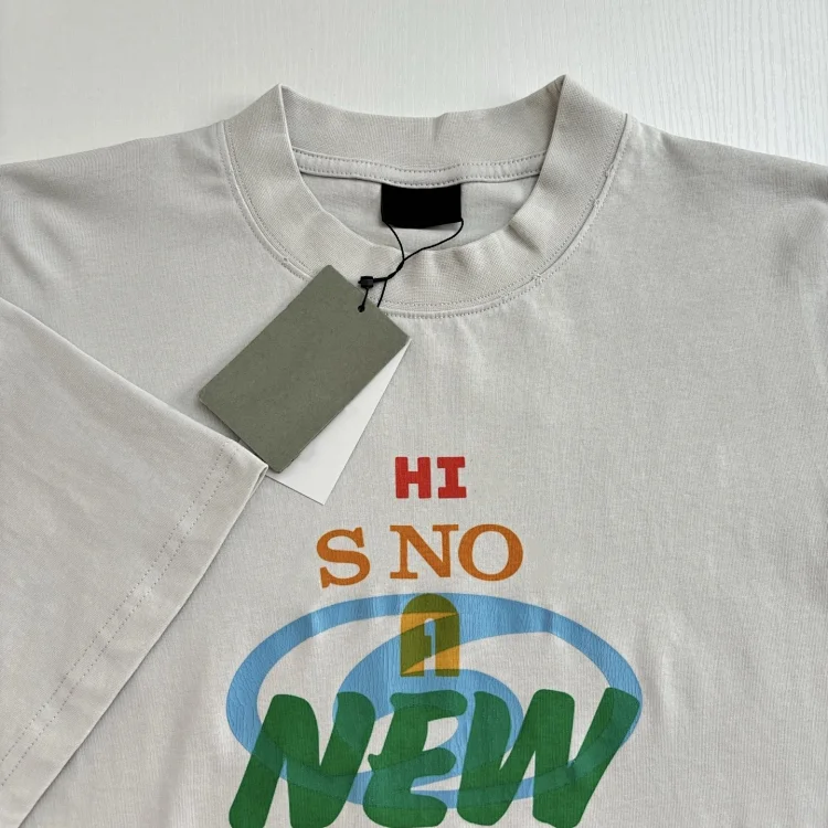 25Ss new new idea printed round neck short sleeve T-shirt loose version same style for men and women(pic6) 25Ss new new idea printed round neck short sleeve T-shirt loose version same style for men and women