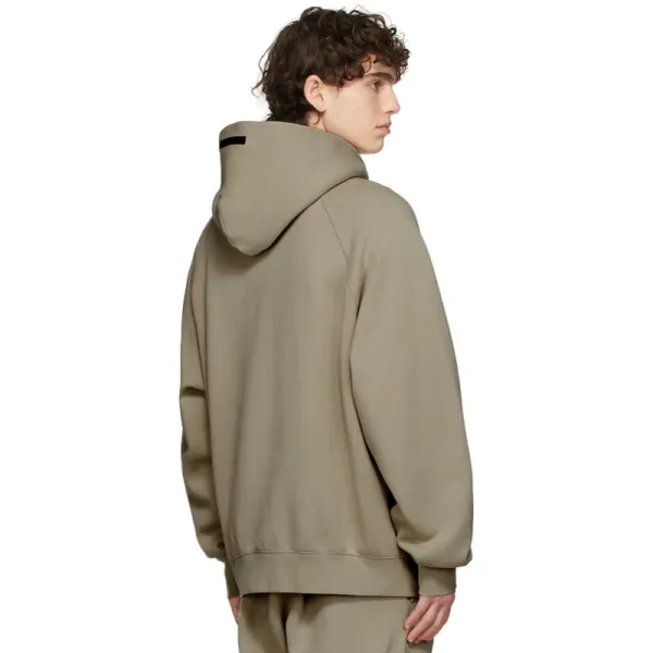 Fear of God Essentials Black Classic Hoodie - 19