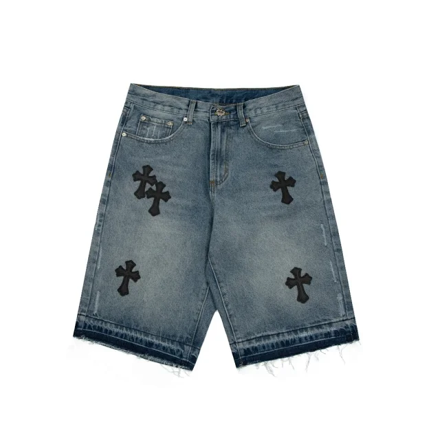 Unbranded Shorts Denim with Cross Appliqué product detail image 21
