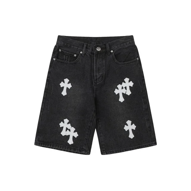 Unbranded Shorts Denim with Cross Appliqué product detail image 15