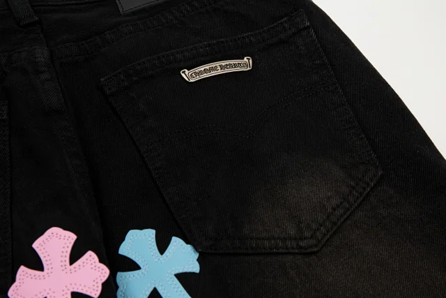 Unbranded Shorts Denim with Cross Appliqué product detail image 38